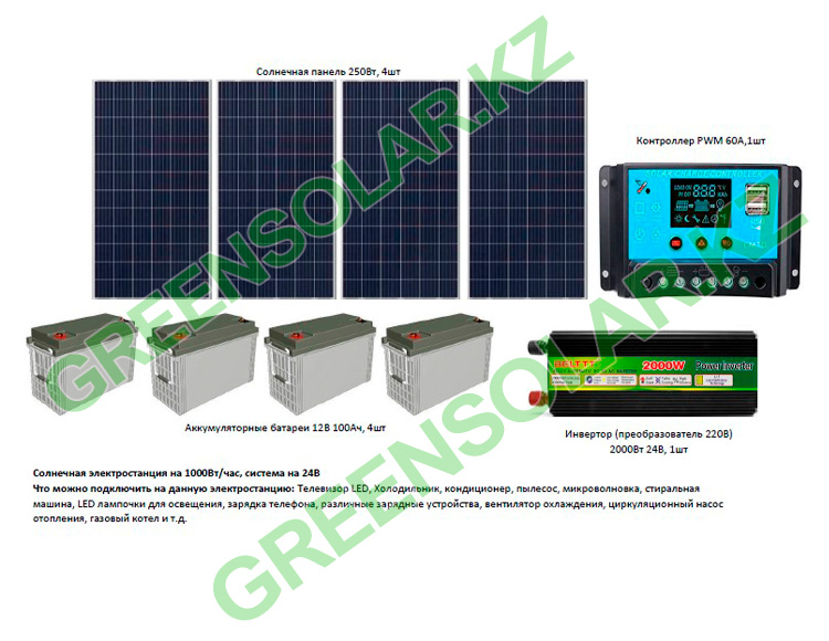 Светодиодная лампа 12 LED c солнечной панелью 5.5V/1W